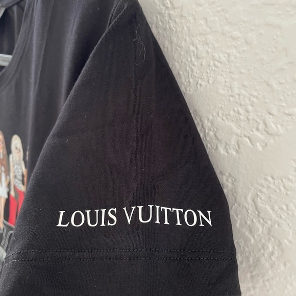 Louis Vuitton black T-shirt size M new one - Picture 2 of 8